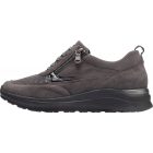 Waldlaufer Ortho Tritt fűzős cipzáras cipő H-Rosa velúr/lakkbőr/sztreccs szürke