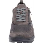 Waldlaufer Ortho Tritt fűzős cipzáras cipő H-Rosa velúr/lakkbőr/sztreccs szürke