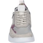 Waldlaufer Ortho Tritt fűzős cipzáras cipő H-Sade velúr/sztreccs szürke lila