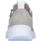 Waldlaufer Ortho Tritt fűzős cipzáras cipő H-Sade velúr/sztreccs szürke lila