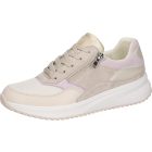 Waldlaufer gonamic fűzős cipzáras cipő H-Mara textil/szintetikus/velúr bézs lila