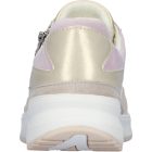 Waldlaufer gonamic fűzős cipzáras cipő H-Mara textil/szintetikus/velúr bézs lila