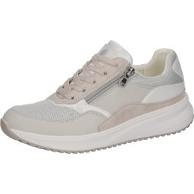   Waldlaufer gonamic fűzős cipzáras cipő H-Mara textil/szintetikus/velúr szürke fehér