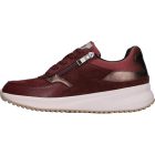 Waldlaufer gonamic fűzős cipzáras cipő H-Mara szintetikus/velúr bordó