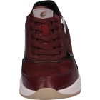 Waldlaufer gonamic fűzős cipzáras cipő H-Mara szintetikus/velúr bordó