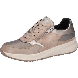   Waldlaufer gonamic fűzős cipzáras cipő H-Mara szintetikus/textil/velúr drapp