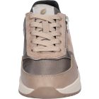 Waldlaufer gonamic fűzős cipzáras cipő H-Mara szintetikus/textil/velúr drapp