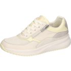 Waldlaufer gonamic fűzős cipzáras cipő H-Mara szintetikus/textil törtfehér sárga