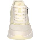 Waldlaufer gonamic fűzős cipzáras cipő H-Mara szintetikus/textil törtfehér sárga