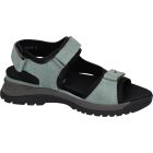 Waldlaufer kényelmi tépőzáras szandál H-Sora bőr türkiz fekete