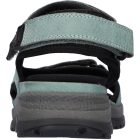 Waldlaufer kényelmi tépőzáras szandál H-Sora bőr türkiz fekete