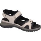 Waldlaufer kényelmi tépőzáras szandál H-Sora nubuk szürke fekete