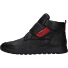 Waldlaufer kényelmi tépőzáras bokacsizma H-Alina szarvasbőr fekete