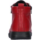 Waldlaufer kényelmi fűzős cipzáras bokacsizma H-Alina szarvasbőr piros