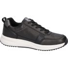 Waldlaufer gonamic fűzős cipzáras cipő H-Matti bőr/szintetikus fekete szürke