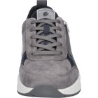 Waldlaufer gonamic fűzős cipzáras cipő H-Matti velúr/szintetikus szürke kék