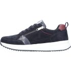 Waldlaufer gonamic fűzős cipzáras cipő H-Matti velúr/szintetikus kék bordó