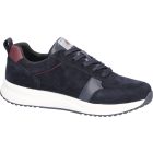 Waldlaufer gonamic fűzős cipzáras cipő H-Matti velúr/szintetikus kék bordó