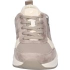 Waldlaufer gonamic fűzős cipzáras cipő H-Matti velúr/szintetikus szürke fehér