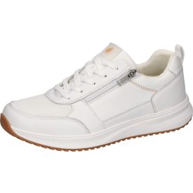   Waldlaufer gonamic fűzős cipzáras cipő H-Matti bőr/textil fehér