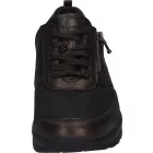 Waldlaufer Ortho Tritt fűzős cipzáras cipő M-Sarah nubuk/sztreccs barna fekete