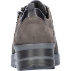 Waldlaufer Ortho Tritt fűzős cipzáras cipő M-Sarah nubuk/lakkbőr/sztreccs szürke