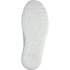 Waldlaufer Ortho Tritt tépőzáras balerina M-Ira Vegán bőr/sztreccs fehér ezüst