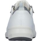 Waldlaufer kényelmi fűzős cipzáras cipő M-Tonia szarvasbőr fehér ezüst