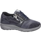 Waldlaufer Ortho Tritt fűzős cipzáras cipő M-Tonia velúr/lakkbőr/sztreccs kék