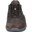 Waldlaufer Ortho Tritt fűzős cipzáras cipő M-Tonia velúr/bőr/sztreccs barna szürke