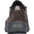 Waldlaufer Ortho Tritt fűzős cipzáras cipő M-Tonia velúr/bőr/sztreccs barna szürke