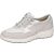 Waldlaufer Ortho Tritt fűzős cipzáras cipő M-Tonia bőr/sztreccs szürke ezüst