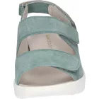 Waldlaufer kényelmi tépőzáras szandál M-Viola velúr türkiz