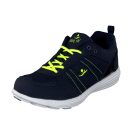 Duxfree Nassau fűzős kék/zöld textil sportcipő