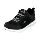 Duxfree Nassau fűzős fekete/szürke textil sportcipő