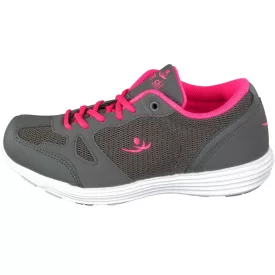   Duxfree Savannah fűzős szürke/rózsaszín textil sportcipő