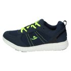 Duxfree NASSAU kids navy/lime - gyermek cipő