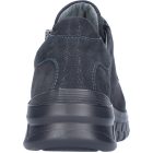 Waldlaufer kényelmi fűzős cipzáras cipő H-Biggi bőr kék