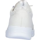 Waldlaufer kényelmi fűzős cipzáras cipő H-Birdy bőr fehér