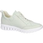 Waldlaufer kényelmi fűzős cipzáras cipő H-Birdy bőr mentazöld