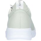 Waldlaufer kényelmi fűzős cipzáras cipő H-Birdy bőr mentazöld