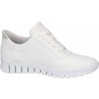 Waldlaufer kényelmi fűzős cipzáras cipő H-Birdy bőr fehér