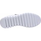 Waldlaufer kényelmi fűzős cipzáras cipő H-Birdy bőr fehér