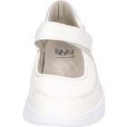 Waldlaufer Ortho Tritt tépőzáras balerina H-Birdy bőr/sztreccs fehér ezüst