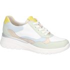 Waldlaufer kényelmi fűzős cipzáras cipő H-Carla bőr színes