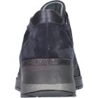 Waldlaufer kényelmi fűzős cipzáras cipő H-Clara velúr/nubuk kék