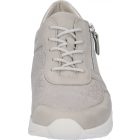 Waldlaufer Ortho Tritt fűzős cipzáras cipő H-Clara nubuk/sztreccs szürke ezüst