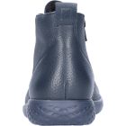 Waldlaufer kényelmi fűzős cipzáras bokacsizma H-Cloé bőr kék