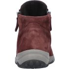 Waldlaufer kényelmi fűzős cipzáras bokacsizma H-Teresa velúr bordó