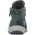 Waldlaufer kényelmi fűzős cipzáras bokacsizma H-Teresa velúr zöld
